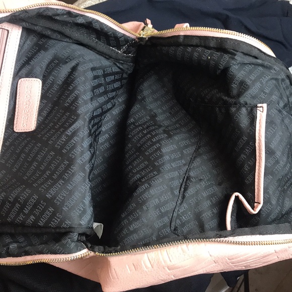 Steve Madden pink leather backpack - Picture 9 of 10